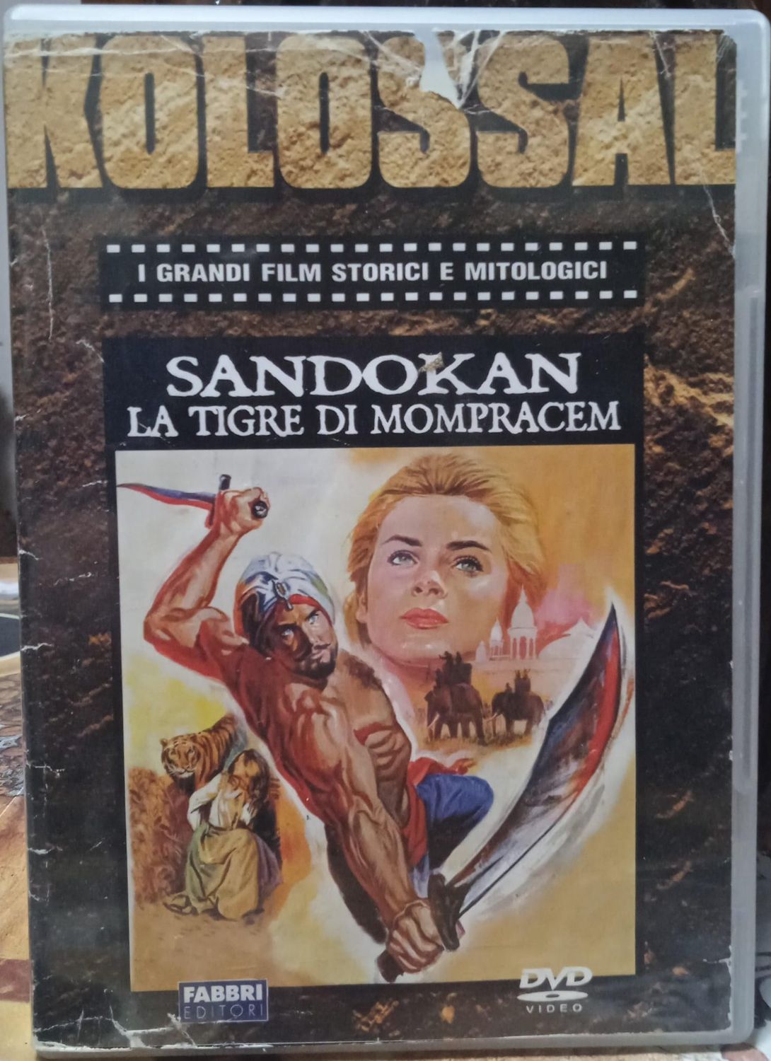 TeknoFilm - DVD - SANDOKAN LA TIGRE DI MOMPRACEM di Umberto Lenzi (1963) - FABBRI EDITORI
