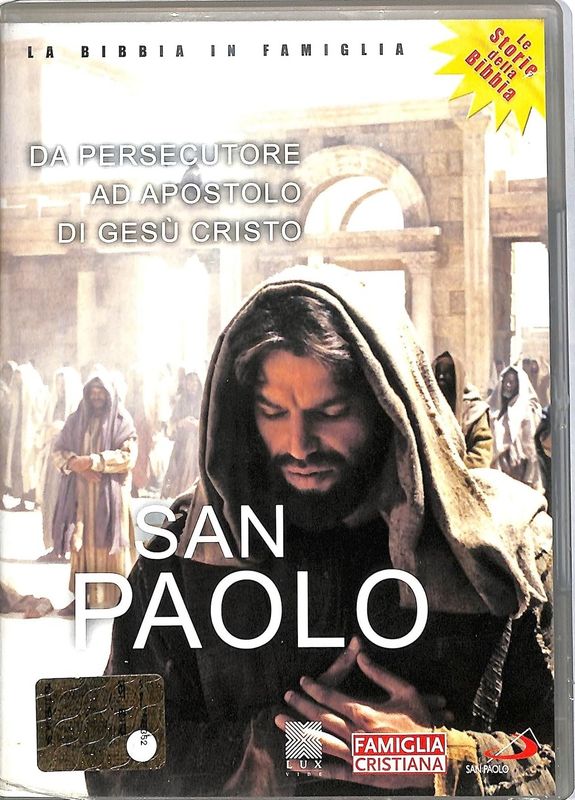 TeknoFilm - DVD - Le storie della bibbia: SAN PAOLO di Roger Young (2007) - FAMIGLIA CRISTIANA