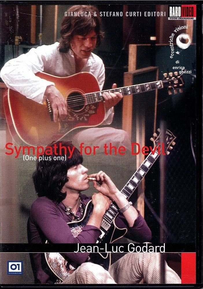 TeknoFilm - DVD (Versione noleggio) – SYMPATHY FOR THE DEVIL (ONE PLUS ONE) di Jean-Luc Godard (1968) - RARO VIDEO