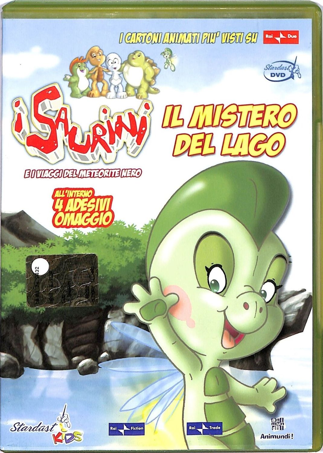TeknoFilm - DVD – I SAURINI E I VIAGGI DEL METEORITE NERO Vol. 03 - IL MISTERO DEL LAGO di Raffaele Bortone (2008) - MEMORY TECHNOLOGY