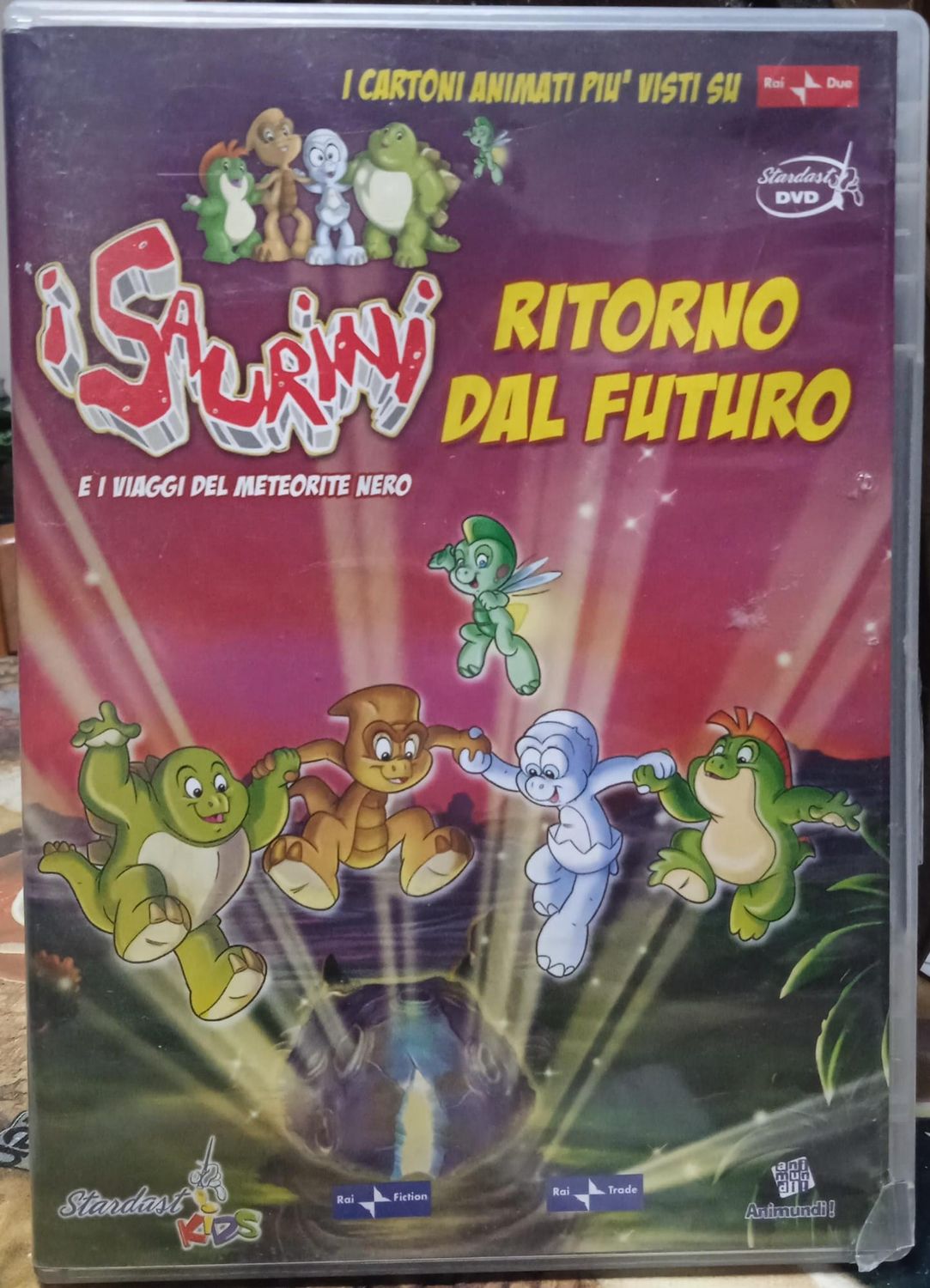 TeknoFilm - DVD – I SAURINI E I VIAGGI DEL METEORITE NERO Vol. 08 - RITORNO DAL FUTURO di Raffaele Bortone (2008) - MEMORY TECHNOLOGY