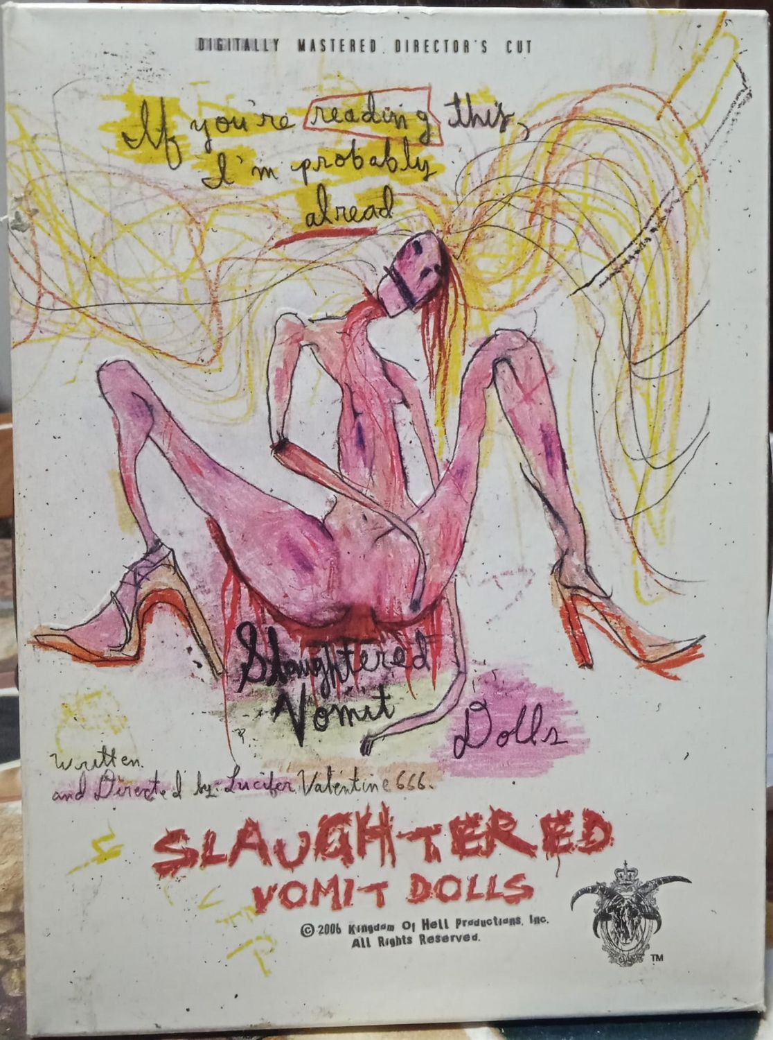 TeknoFilm - DVD (NTSC Lingua Inglese - Director's cut) – SLAUGHTERED VOMIT DOLLS di Lucifer Valentine (2006) - NR