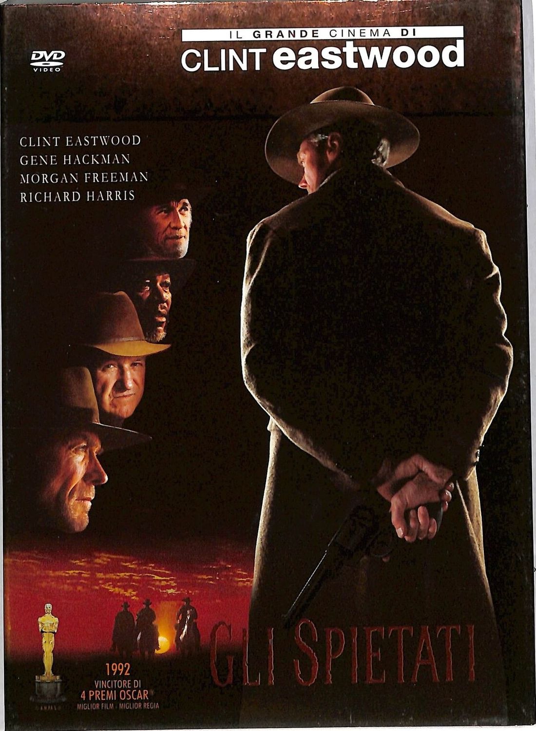 TeknoFilm - DVD (Versione slipcase) – GLI SPIETATI di Clint Eastwood (1992) - GAZZETTA DELLO SPORT
