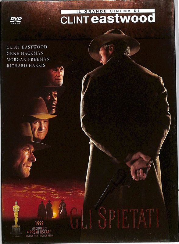 TeknoFilm - DVD (Versione slipcase) – GLI SPIETATI di Clint Eastwood (1992) - GAZZETTA DELLO SPORT