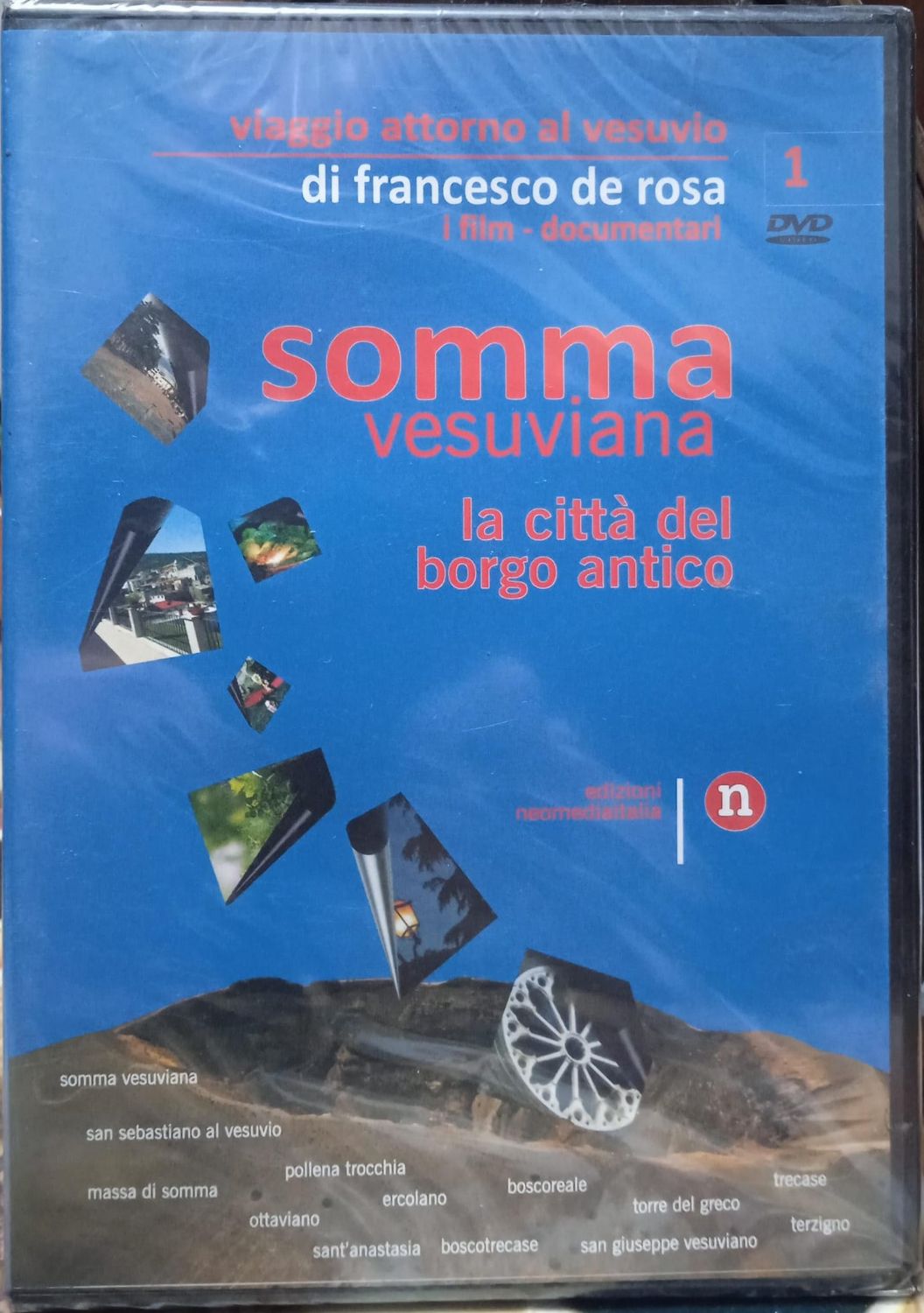 TeknoFilm - DVD - VIAGGIO INTORNO AL VESUVIO  Vol. 01 - SOMMA VESUVIANA di Francesco De Rosa (2009) - NEOMEDIAITALIA