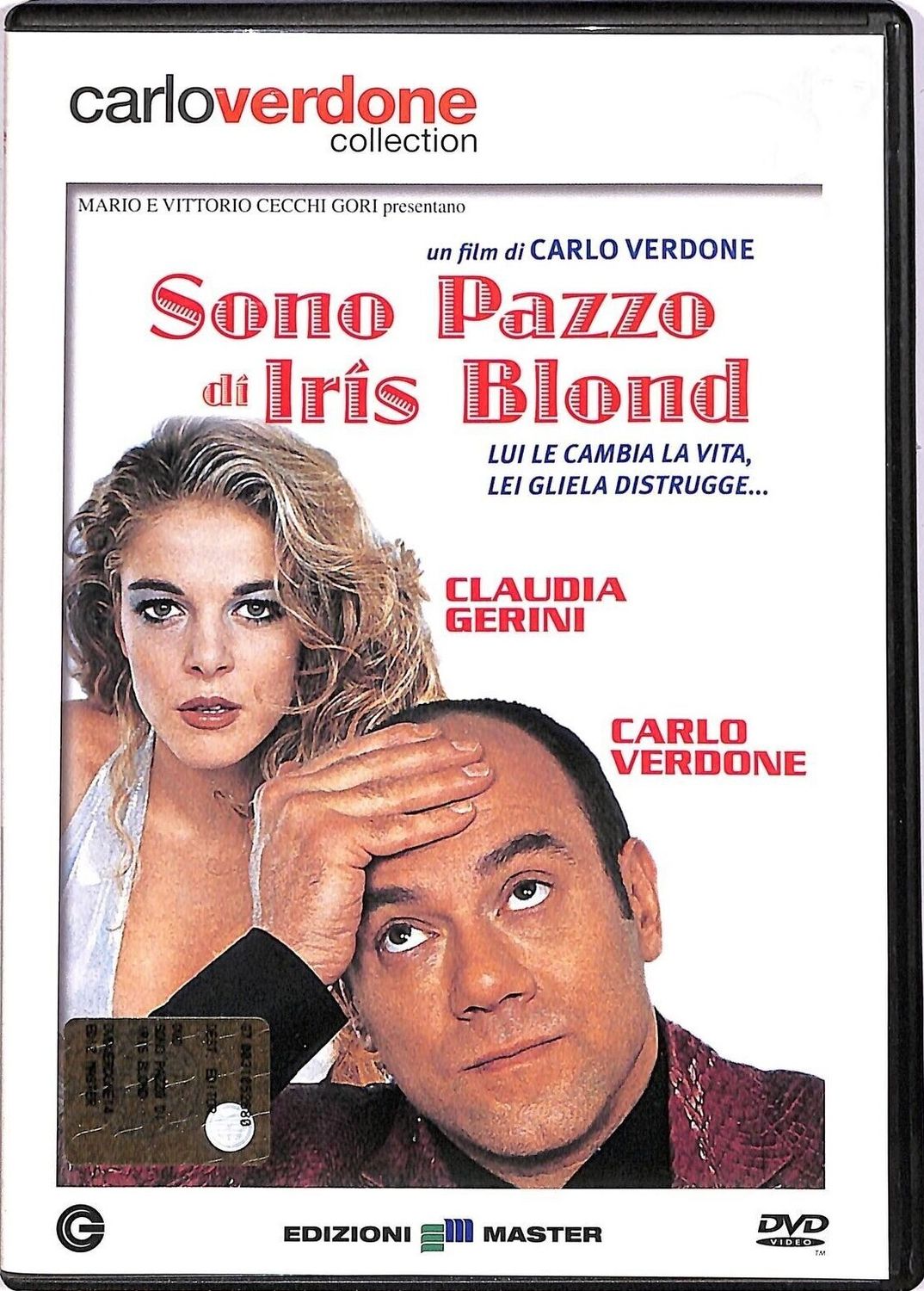 TeknoFilm - DVD - SONO PAZZO DI IRIS BLOND di Carlo Verdone (1996) - EDIZIONI MASTER