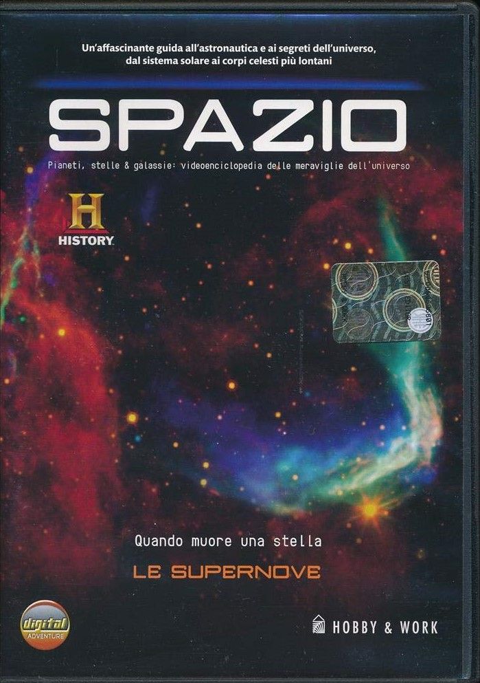 TeknoFilm - DVD - SPAZIO - QUANDO MUORE UNA STELLA - LE SUPERNOVE (2012) - HOBBY & WORK