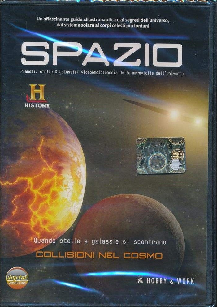 TeknoFilm - DVD - SPAZIO - QUANDO STELLE E GALASSIE SI SCONTRANO - COLLISIONI NEL COSMO (2012) - HOBBY & WORK