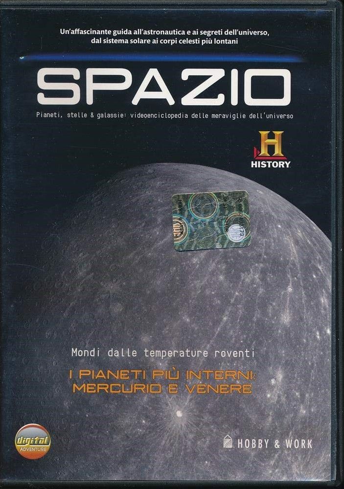 TeknoFilm - DVD - SPAZIO - MONDI DALLE TEMPERATURE ROVENTI - I PIANETI PIU' INTERNI: MERCURIO E VENERE (2012) - HOBBY & WORK