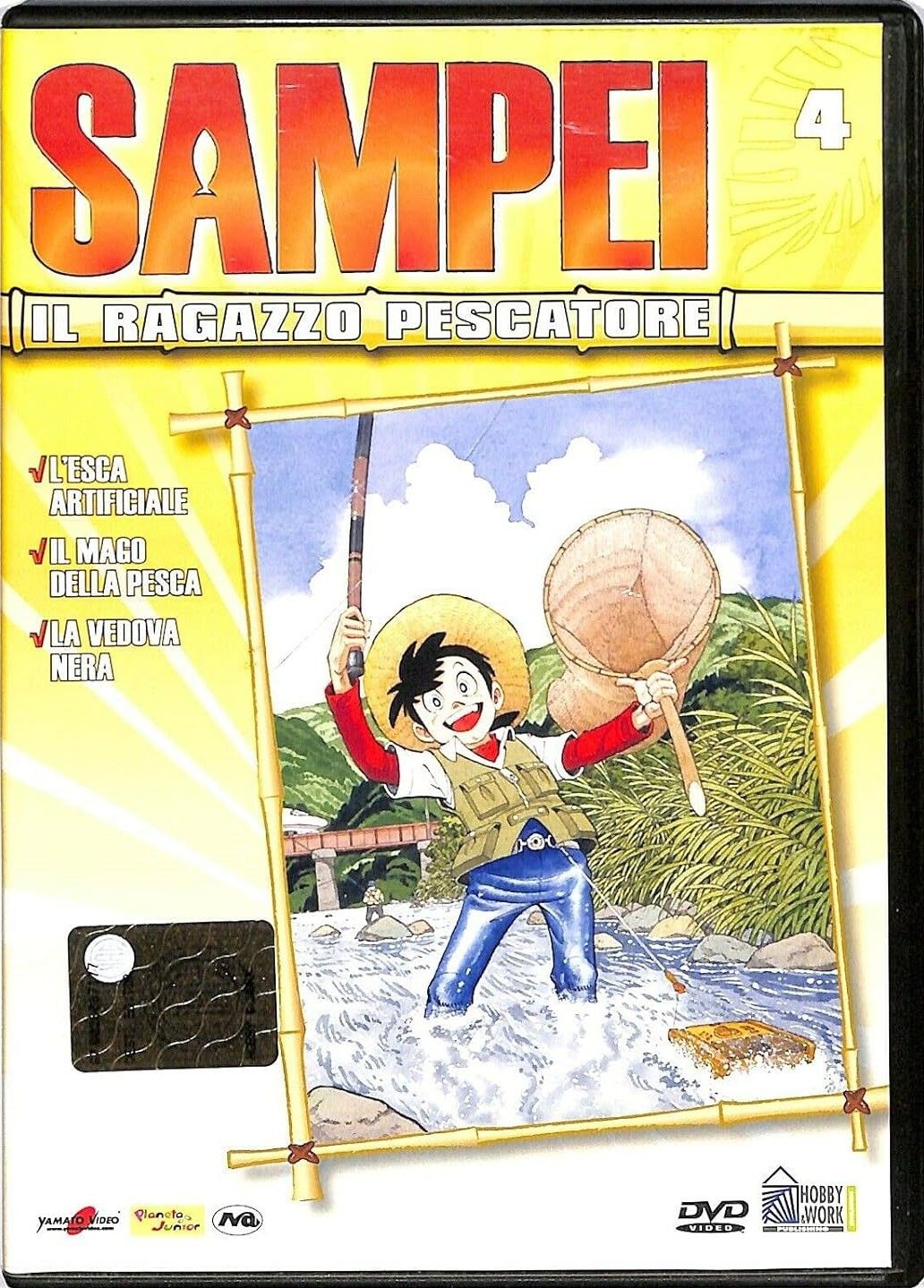 TeknoFilm - DVD - SAMPEI IL RAGAZZO PESCATORE Vol. 04 - Ep. 10 - 11 - 12 di Yoshikata Nitta (1980) - HOBBY & WORK