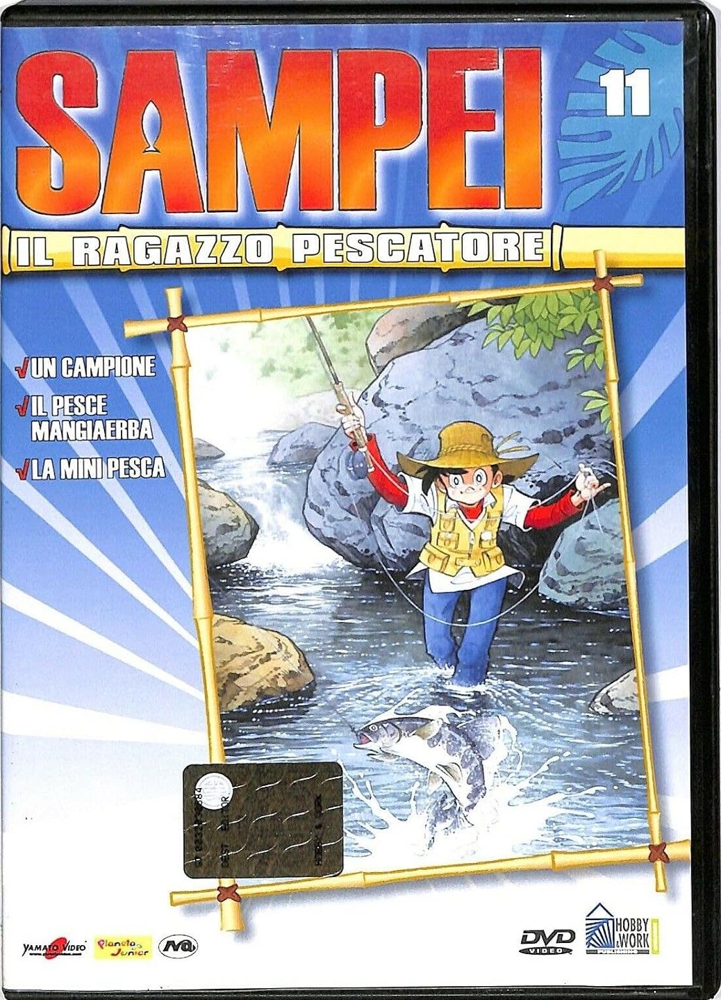 TeknoFilm - DVD - SAMPEI IL RAGAZZO PESCATORE Vol. 11 - Ep. 31 - 32 - 33 di Yoshikata Nitta (1980) - HOBBY & WORK