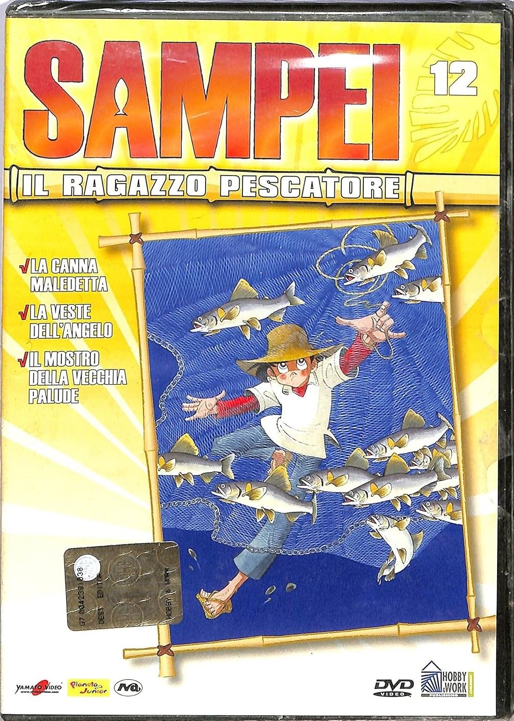 TeknoFilm - DVD - SAMPEI IL RAGAZZO PESCATORE Vol. 12 - Ep. 34 - 35 - 36 di Yoshikata Nitta (1980) - HOBBY & WORK