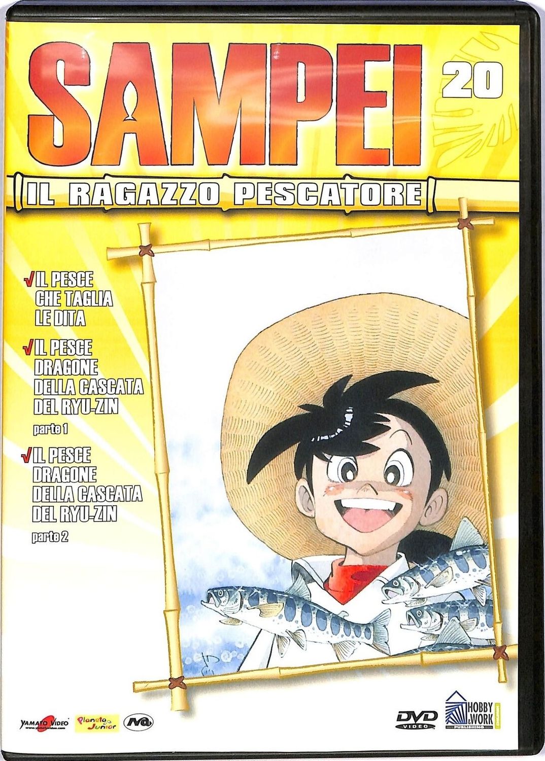 TeknoFilm - DVD - SAMPEI IL RAGAZZO PESCATORE Vol. 20 - Ep. 58 - 59 - 60 di Yoshikata Nitta (1980) - HOBBY & WORK