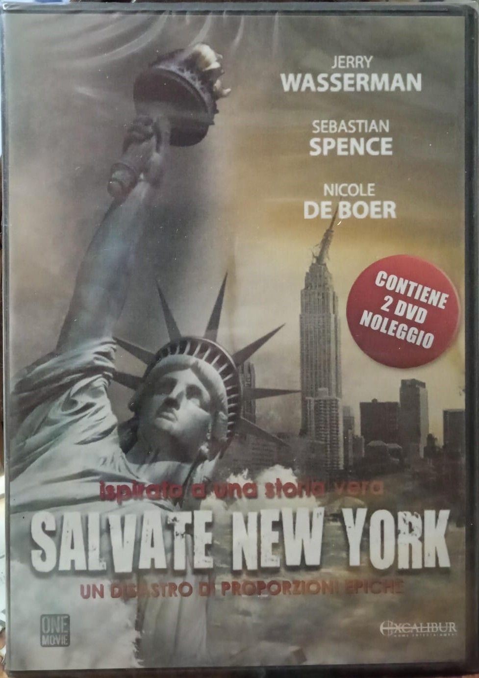 TeknoFilm - 2 DVD (Versione noleggio) - SALVATE NEW YORK - UN DISASTRO DI PROPORZIONI EPICHE di Tibor Takacs (2008) - ONE MOVIE