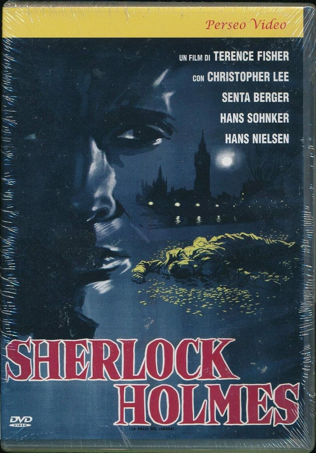 TeknoFilm - DVD – SHERLCOK HOLMES - LA VALLE DEL TERRORE di Terence Fisher e Frank Winterstein (1962) - PERSEO VIDEO