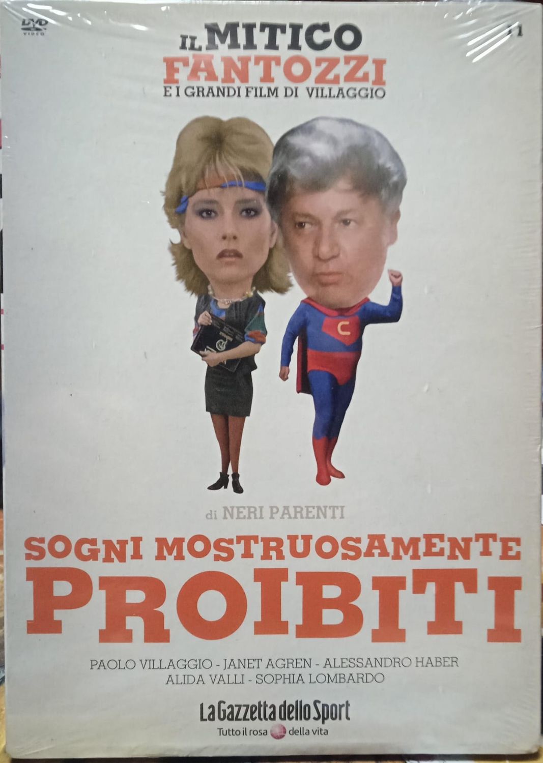 TeknoFilm - DVD – IL MITICO FANTOZZI Vol. 11 - SOGNI MOSTRUOSAMENTE PROIBITI di Neri Parenti (1982) - GAZZETTA DELLO SPORT