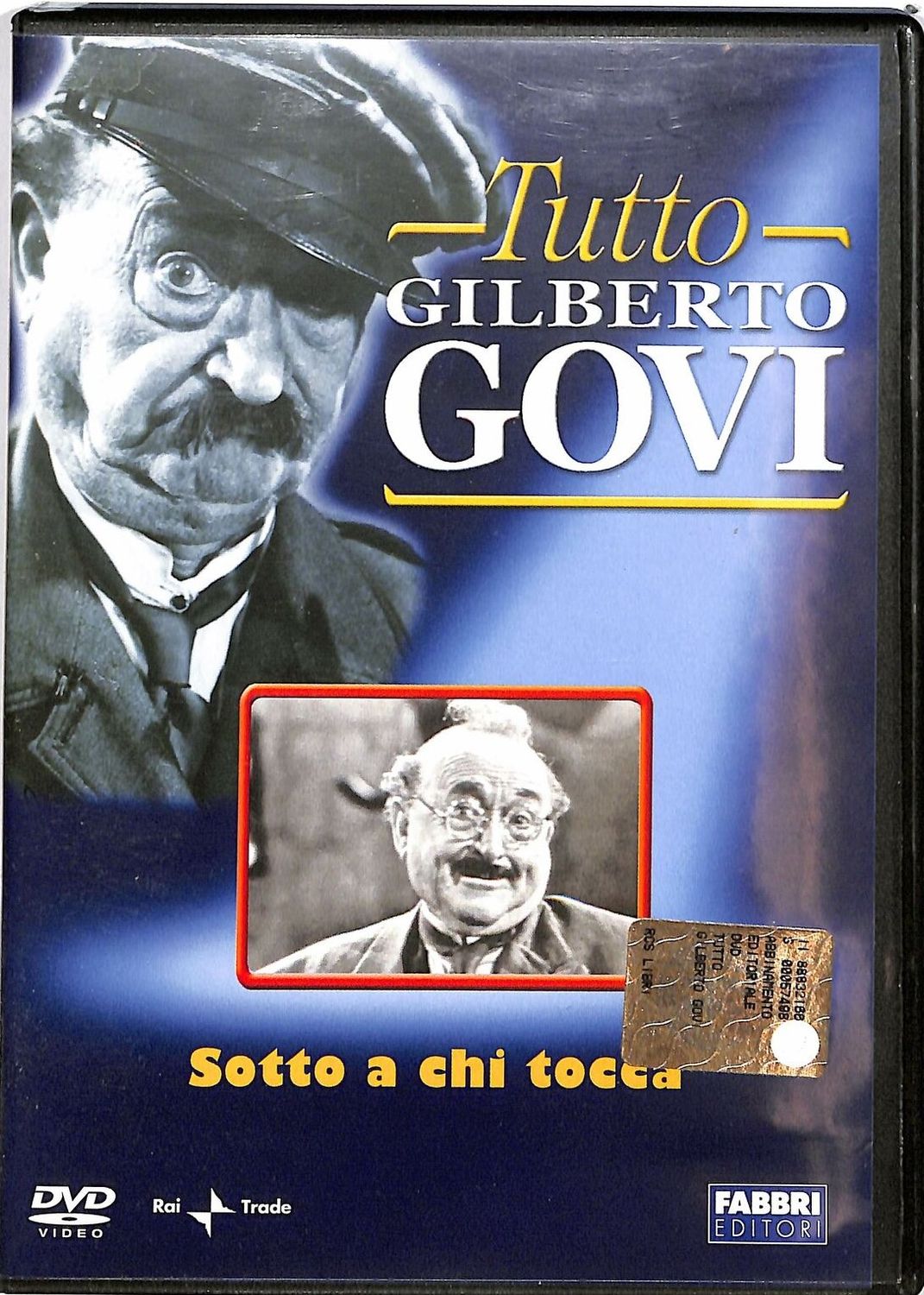 TeknoFilm - DVD – SOTTO A CHI TOCCA con Gilberto Govi di Luigi Orengo (1959) - FABBRI EDITORI