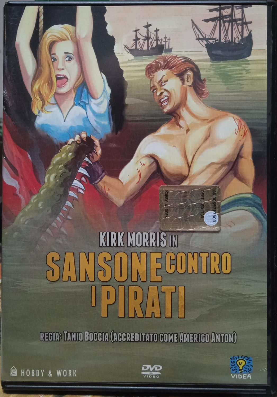 TeknoFilm - DVD – SANSONE CONTRO I PIRATI con Tanio Boccia (1963) - HOBBY & WORK