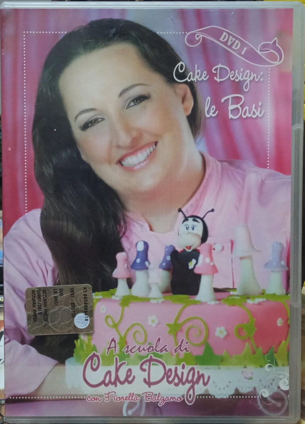 TeknoFilm - DVD - A SCUOLA DI CAKE DESIGN Vol. 01 - CAKE DESIGN: LE BASI (2013) - AZZURRA PRESS