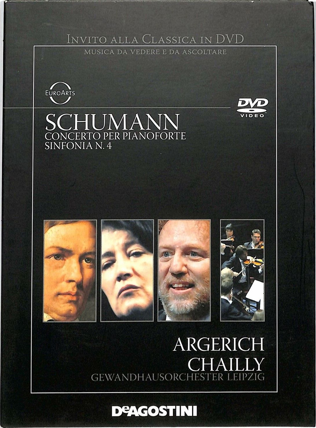 TeknoFilm - DVD - Invito alla classica Vol. 12 - SCHUMANN (Concerto per pianoforte + Sinfonia 4) di Michael Beyer (2006) - DE AGOSTINI