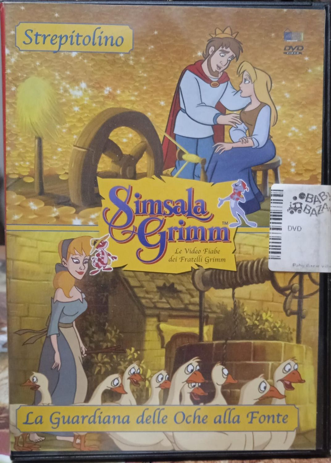 TeknoFilm - DVD - SIMSALA GRIMM - STREPITOLINO + LA GUARDIANA DELLE OCHE ALLA FONTE (2002) - HOBBY & WORK