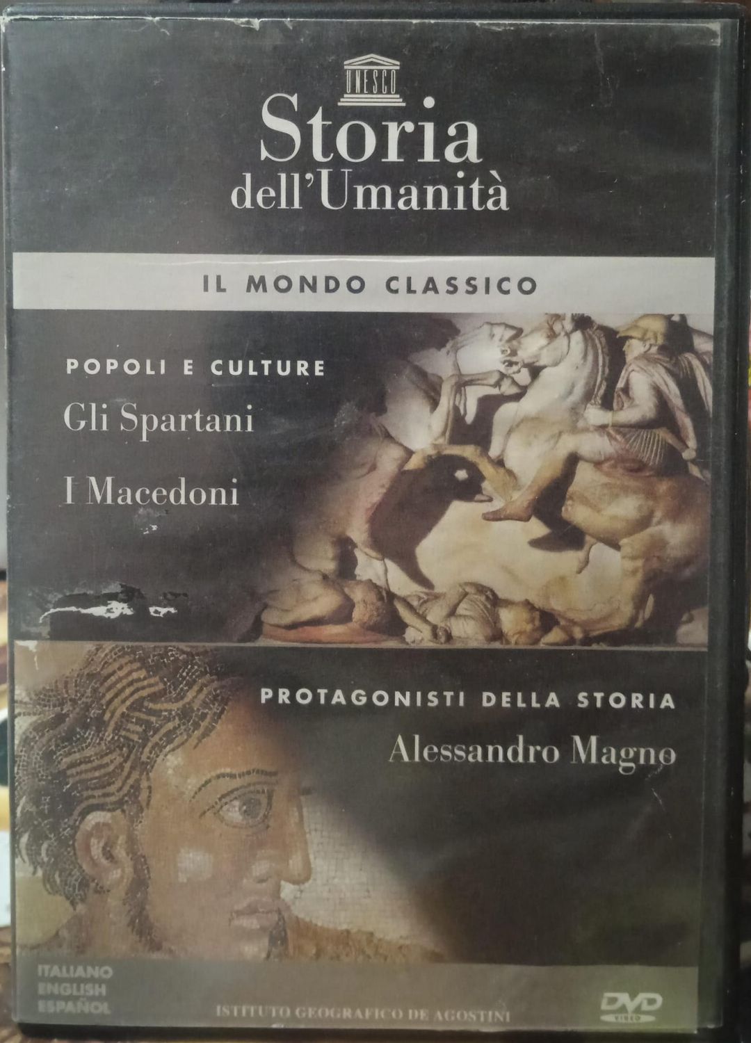 TeknoFilm - DVD - Storia dell'umanità - Il mondo classico: GLI SPARTANI E I MACEDONI - ALESSANDRO MAGNO (2002) - DE AGOSTINI