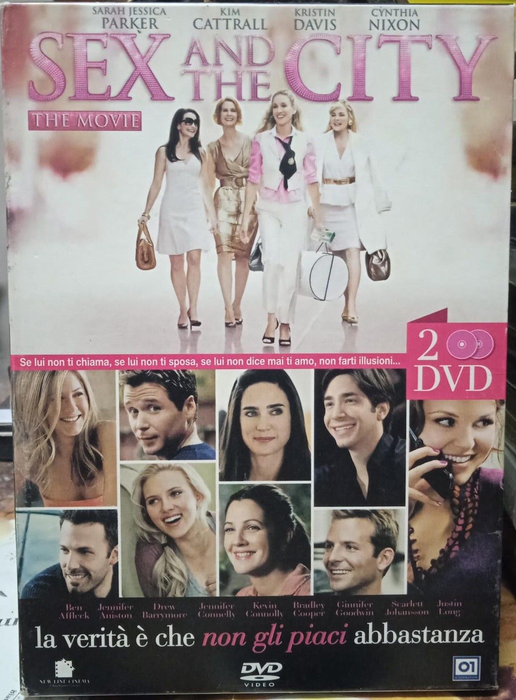 TeknoFilm - Box 2 DVD (Special Edition) - SEX AND THE CITY - THE MOVIE di Michael Patrick King (2008) + LA VERITA' E' CHE NON LE PIACI ABBASTANZA di Ken Kwapis (2009) - 01 DISTRIBUTION