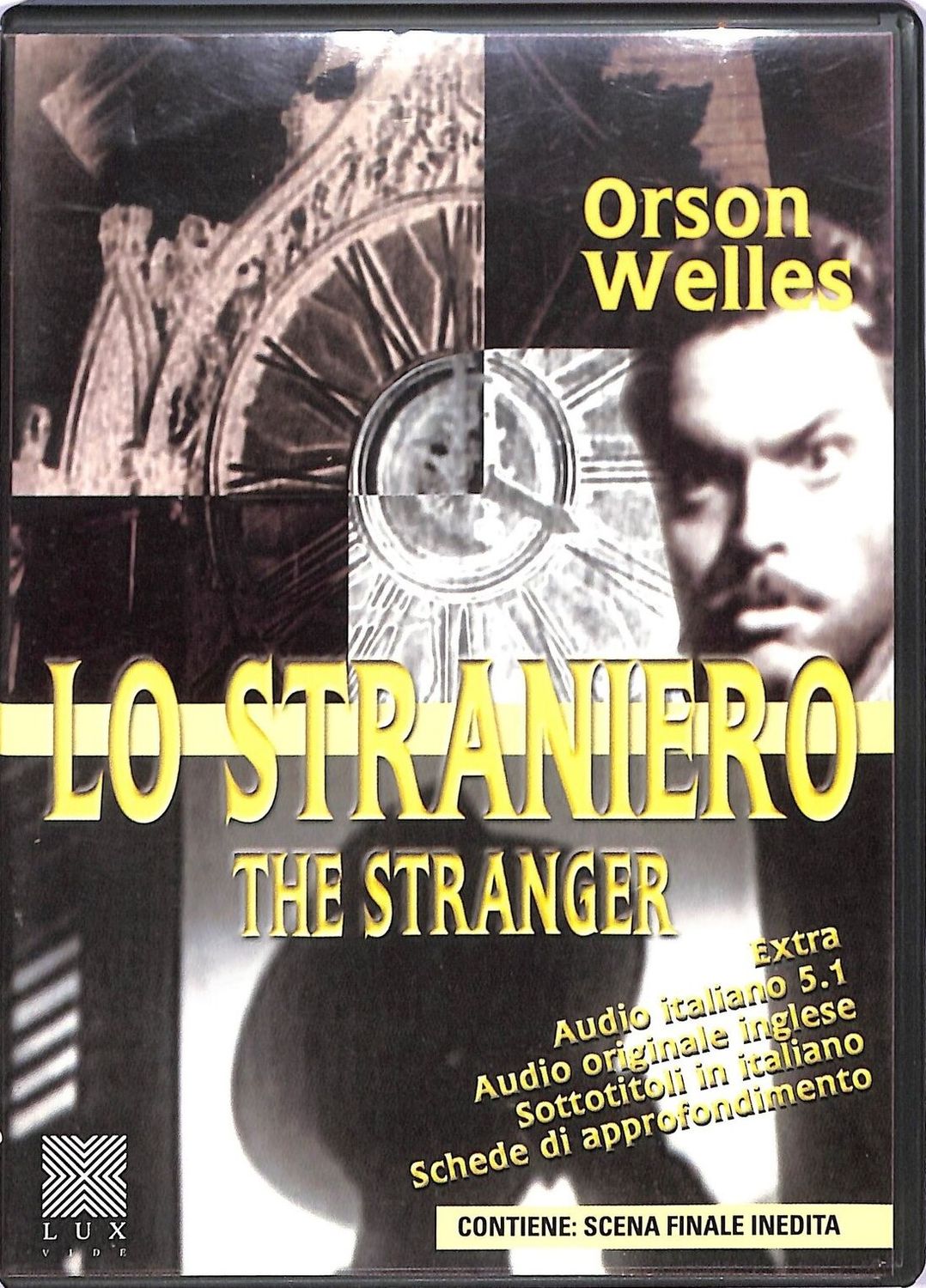 TeknoFilm - DVD – LO STRANIERO di Orson Welles (1946) - LUX VIDEO