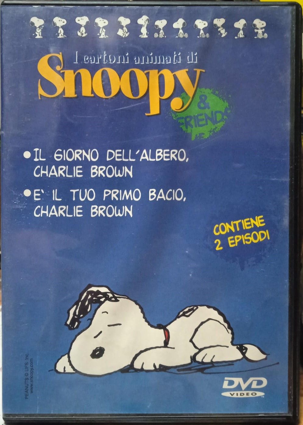 TeknoFilm - DVD – I CARTONI ANIMATI DI SNOOPY & FRIENDS (Il giorno dell'albero, Charlie Brown + Il tuo primo bacio) di A.A.V.V. (1992) - HOBBY & WORK