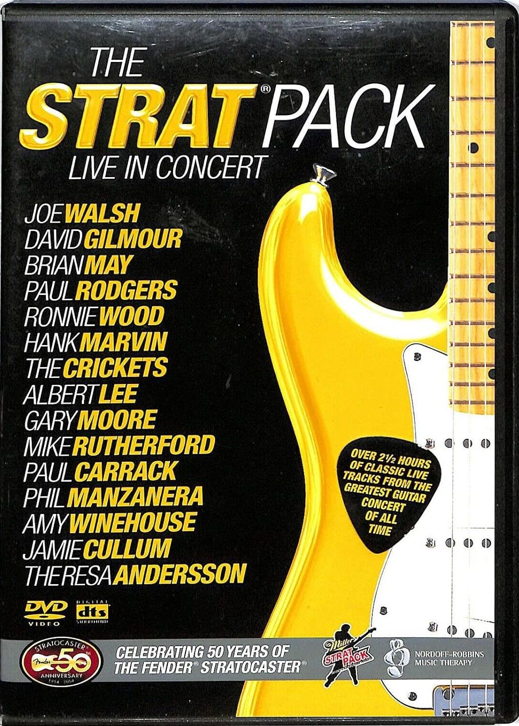 TeknoFilm - DVD –  THE STRAT PACK - LIVE IN CONCERT (2005) - RIO FILM