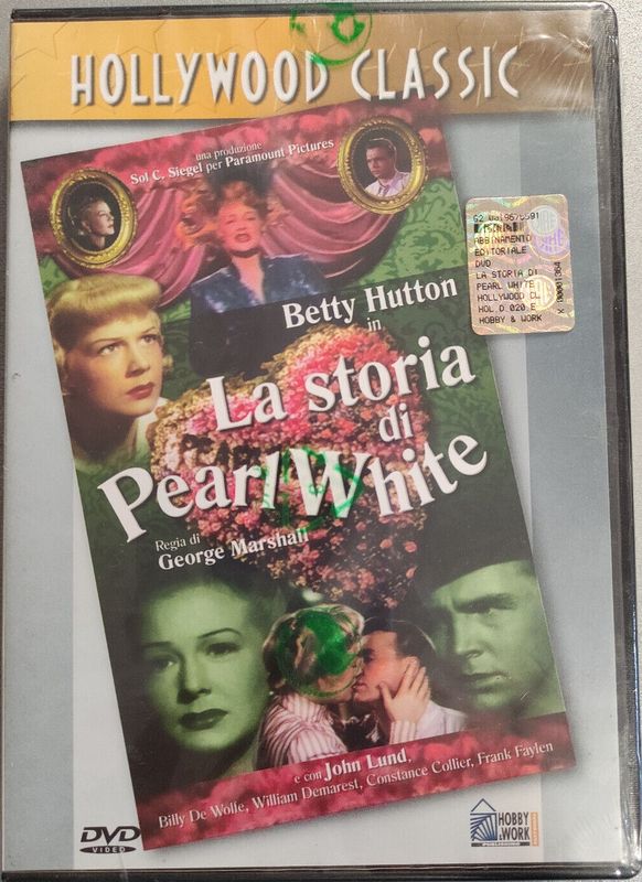 TeknoFilm - DVD –  LA STORIA DI PEARL WHITE di George Marshall (1947) - HOBBY & WORK