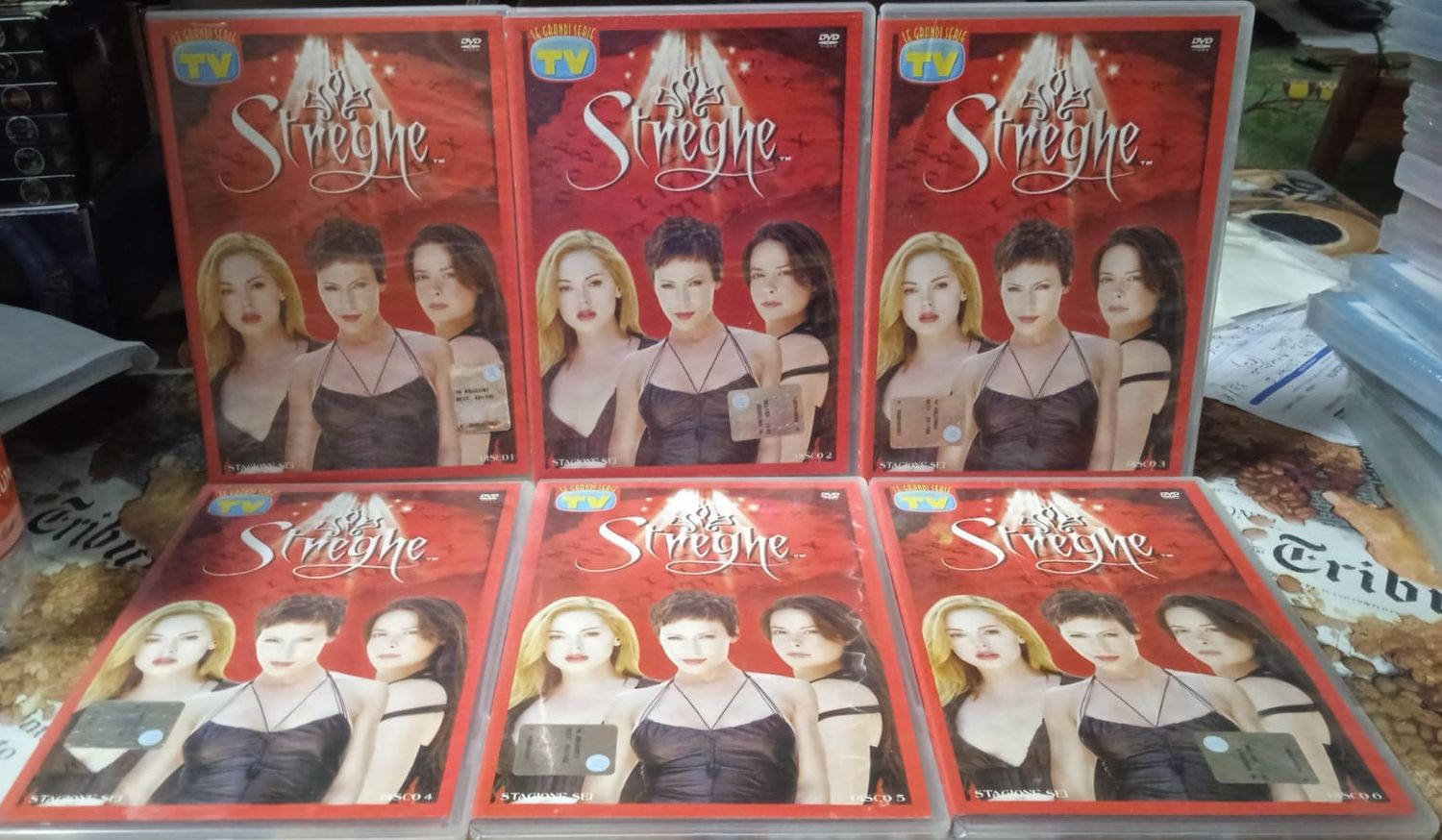 TeknoFilm - 6 DVD (Opera completa)  - STREGHE Stag. 06 (2002) - TV SORRISI E CANZONI