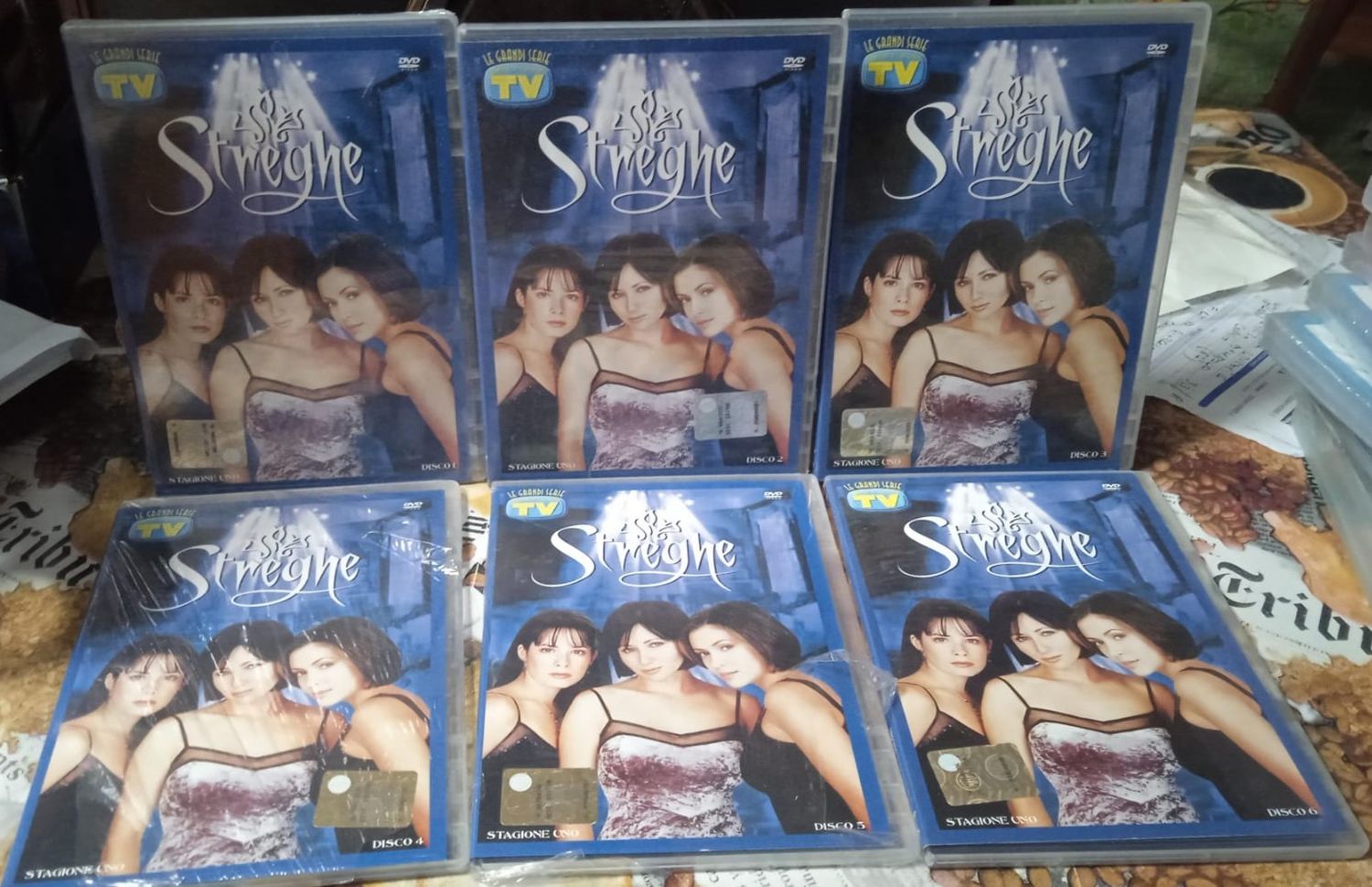 TeknoFilm - 6 DVD (Opera completa)  - STREGHE Stag. 01 (1998) - TV SORRISI E CANZONI
