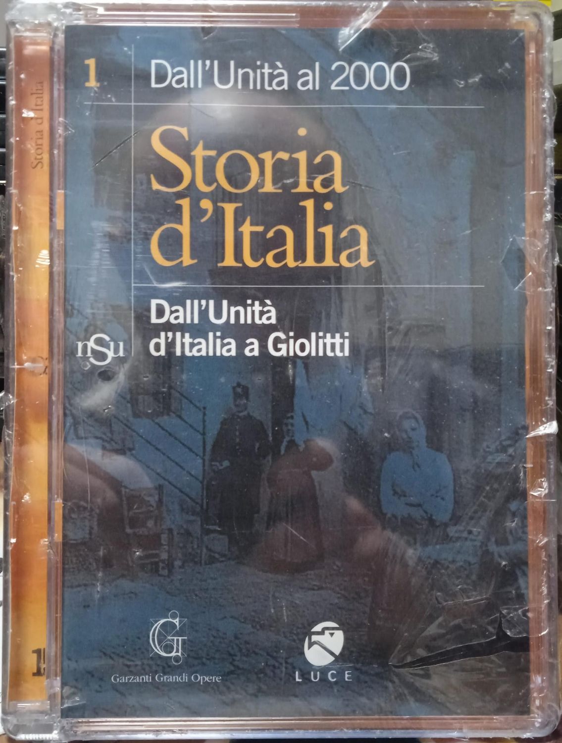 TeknoFilm - DVD - STORIA D'ITALIA - DALL'UNITA' AL 2000 Vol. 01 - DALL'UNITA' DITALIA A GIOLITTI (Jewel box) - GARZANTI