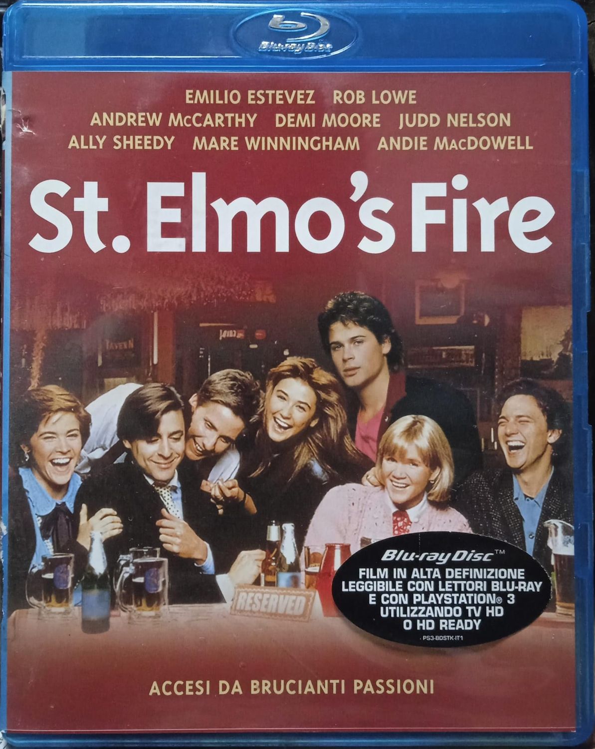 TeknoFilm - BluRay- ST. ELMO'S FIRE di Joel Schumacher (1985) - SONY