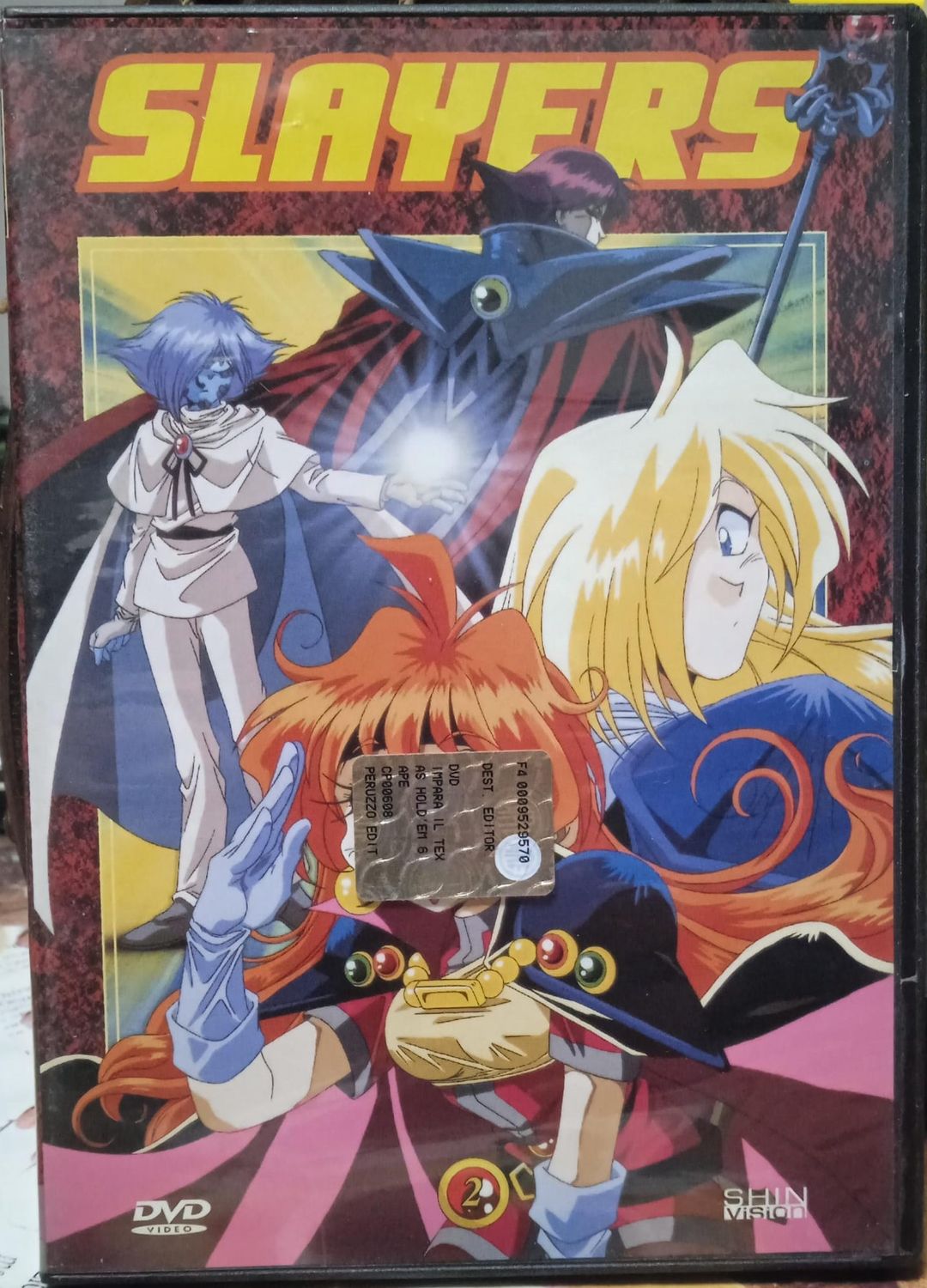 TeknoFilm - DVD - SLAYERS Vol. 02 Capitoli 03 - 04 - 05 - 06 di Takashi Watanabe (1995) - PERUZZO EDITORE