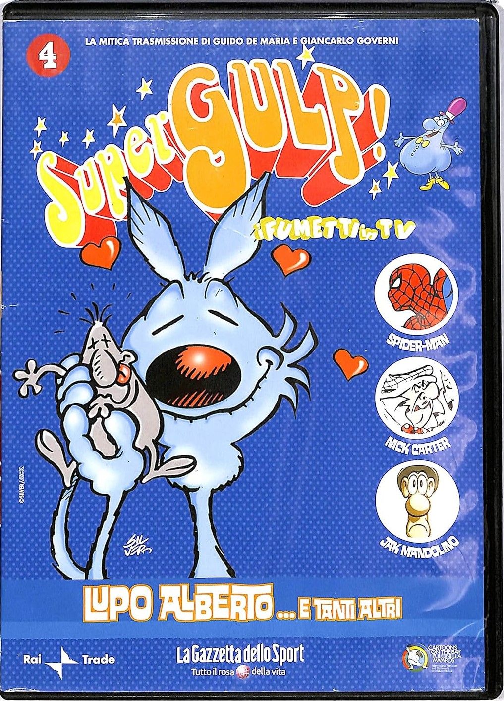 TeknoFilm - DVD - SUPERGULP Vol. 04 - LUPO ALBERTO (1972) - GAZZETTA DELLO SPORT