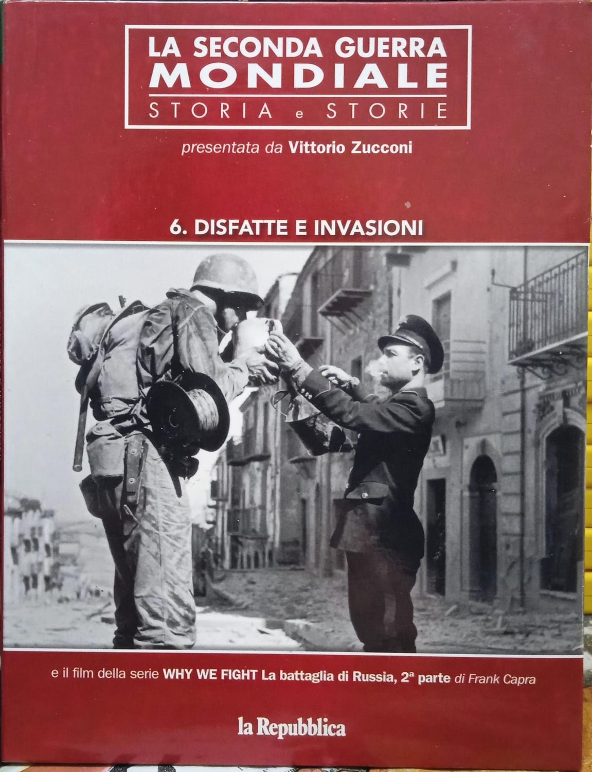 TeknoFilm - 2 DVD - La seconda guerra mondiale: Storia e storie Vol. 06 - DISFATTE E INVASIONI + LA BATTAGLIA DI RUSSIA 2° Parte (2015) - REPUBBLICA/L'ESPRESSO