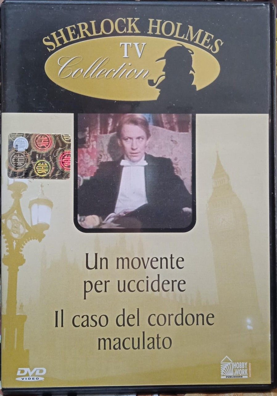 TeknoFilm - DVD - SHERLOCK HOLMES Collection - UN MOVENTE PER UCCIDERE - IL CASO DEL CORDONE MACULATO di Sheldon Reynolds - HOBBY & WORK