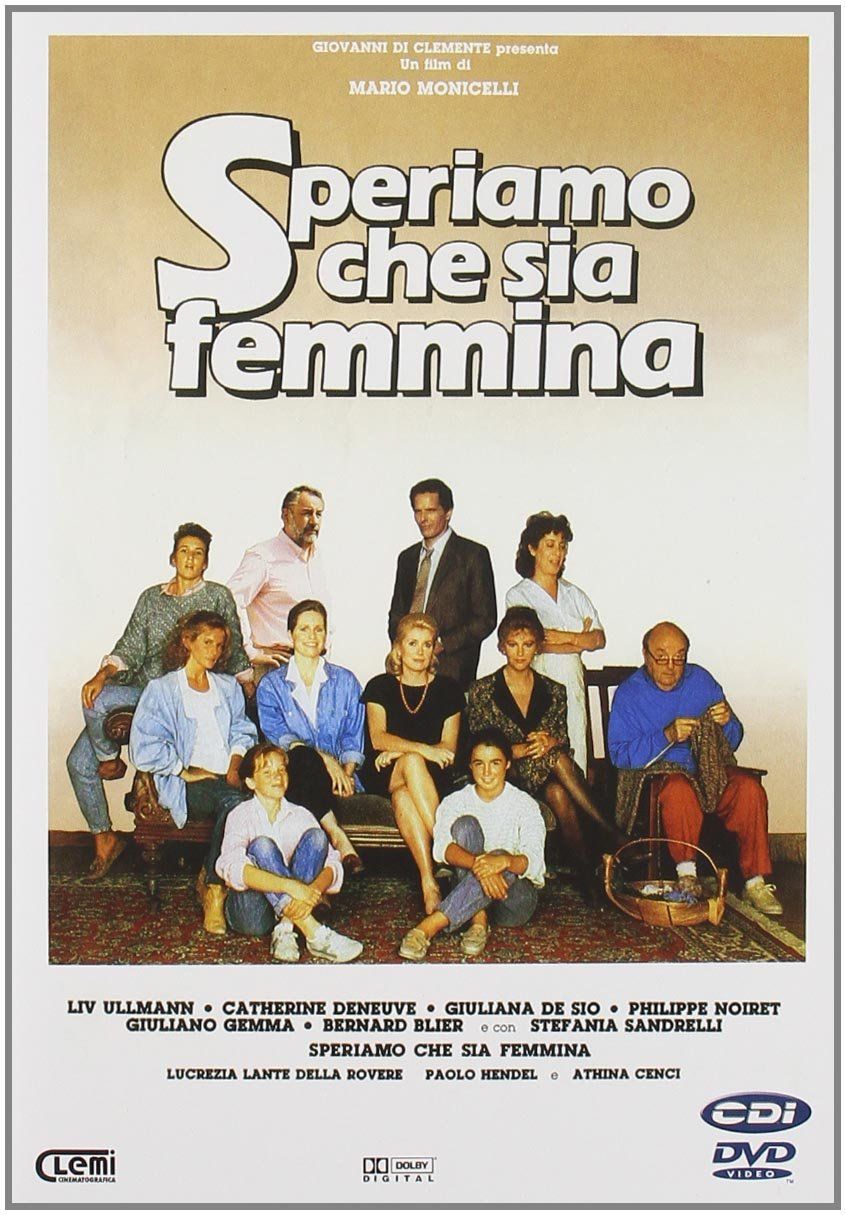 TeknoFilm - DVD - SPERIAMO CHE SIA FEMMINA di Mario Monicelli (1986) - SOSPENSIONE BLU - CLEMI