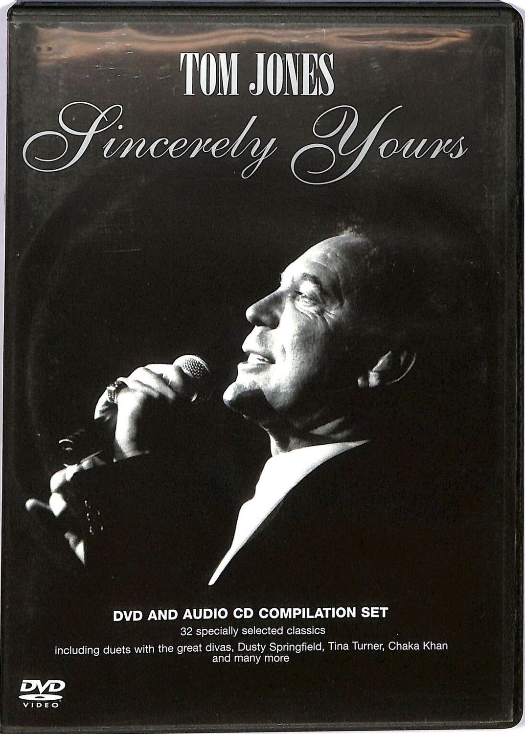 TeknoFilm - DVD + CD - TOM JONES - SINCERELY YOURS (2001) - HALIDON