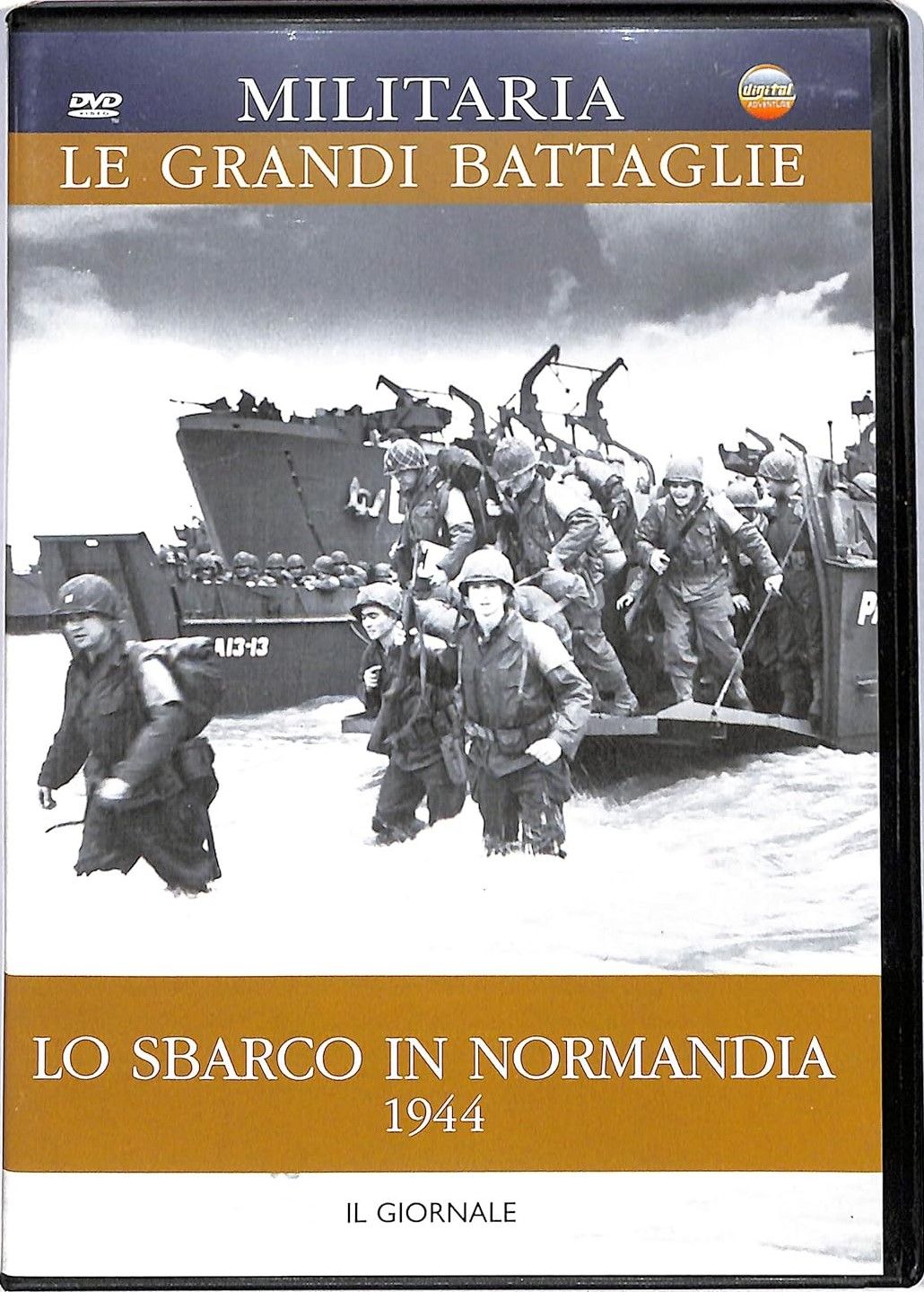 TeknoFilm - DVD - MILITARIA: LE GRANDI BATTAGLIE Vol. 04 - LO SBARCO IN NORMANDIA 1944 (2006) - IL GIORNALE