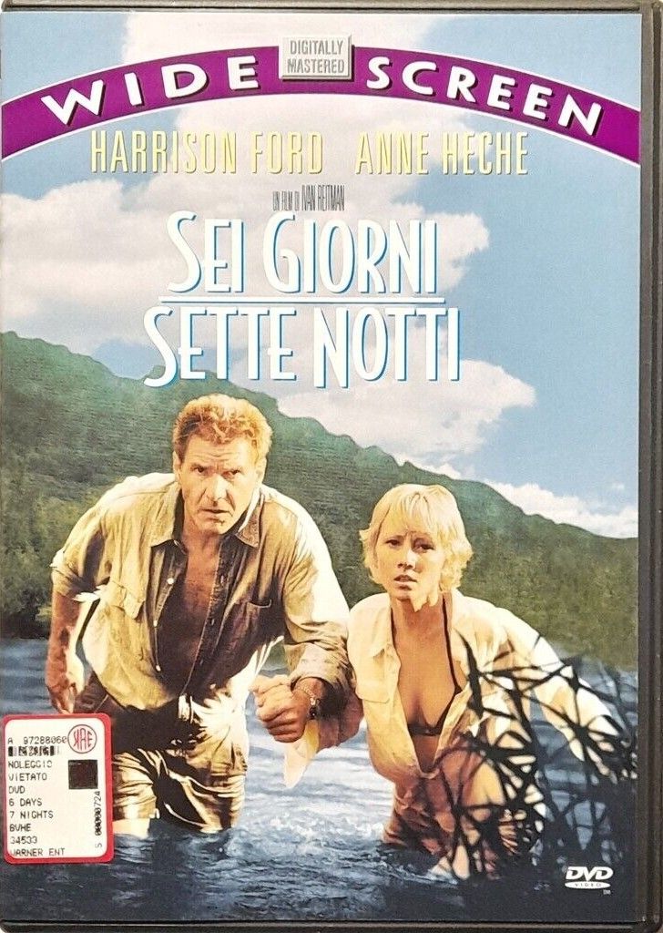 TeknoFilm - DVD (Versione Widescreen) – SEI GIORNI, SETTE NOTTI di Ivan Reitman (1998) - WARNER BROS