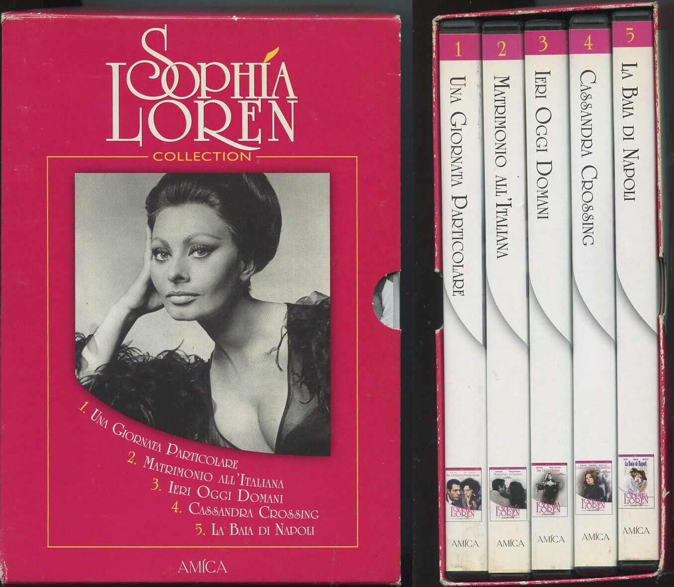 TeknoFilm - Box 5 DVD - Sophia Loren collection (2008) - AMICA
