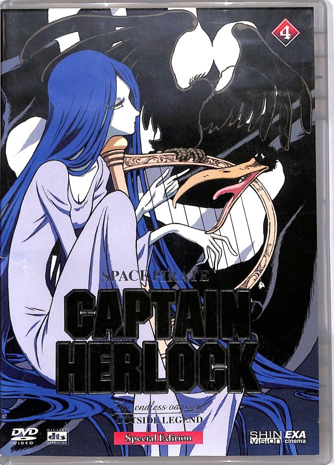 TeknoFilm - DVD - SPACE PIRATE - CAPTAIN HERLOCK Vol. 04 - THE ENDLESS ODISSEY di Rintarō e A.A.V.V. (2002) - EXA