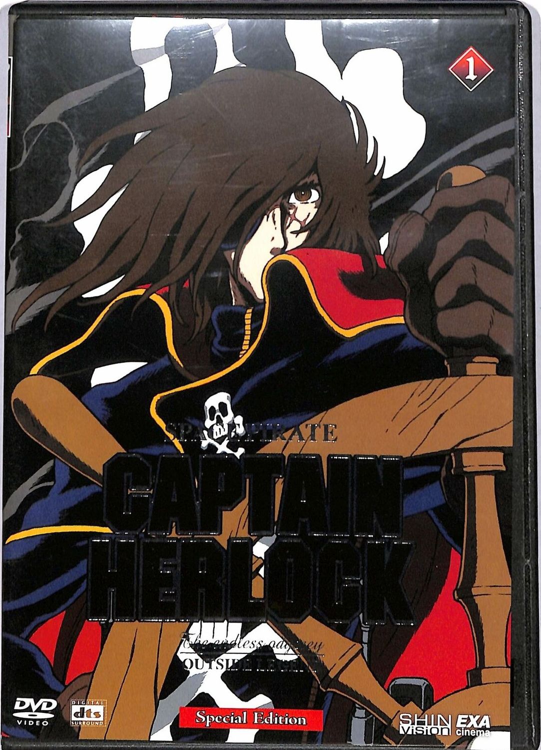 TeknoFilm - DVD - SPACE PIRATE - CAPTAIN HERLOCK Vol. 01 - THE ENDLESS ODISSEY di Rintarō e A.A.V.V. (2002) - EXA