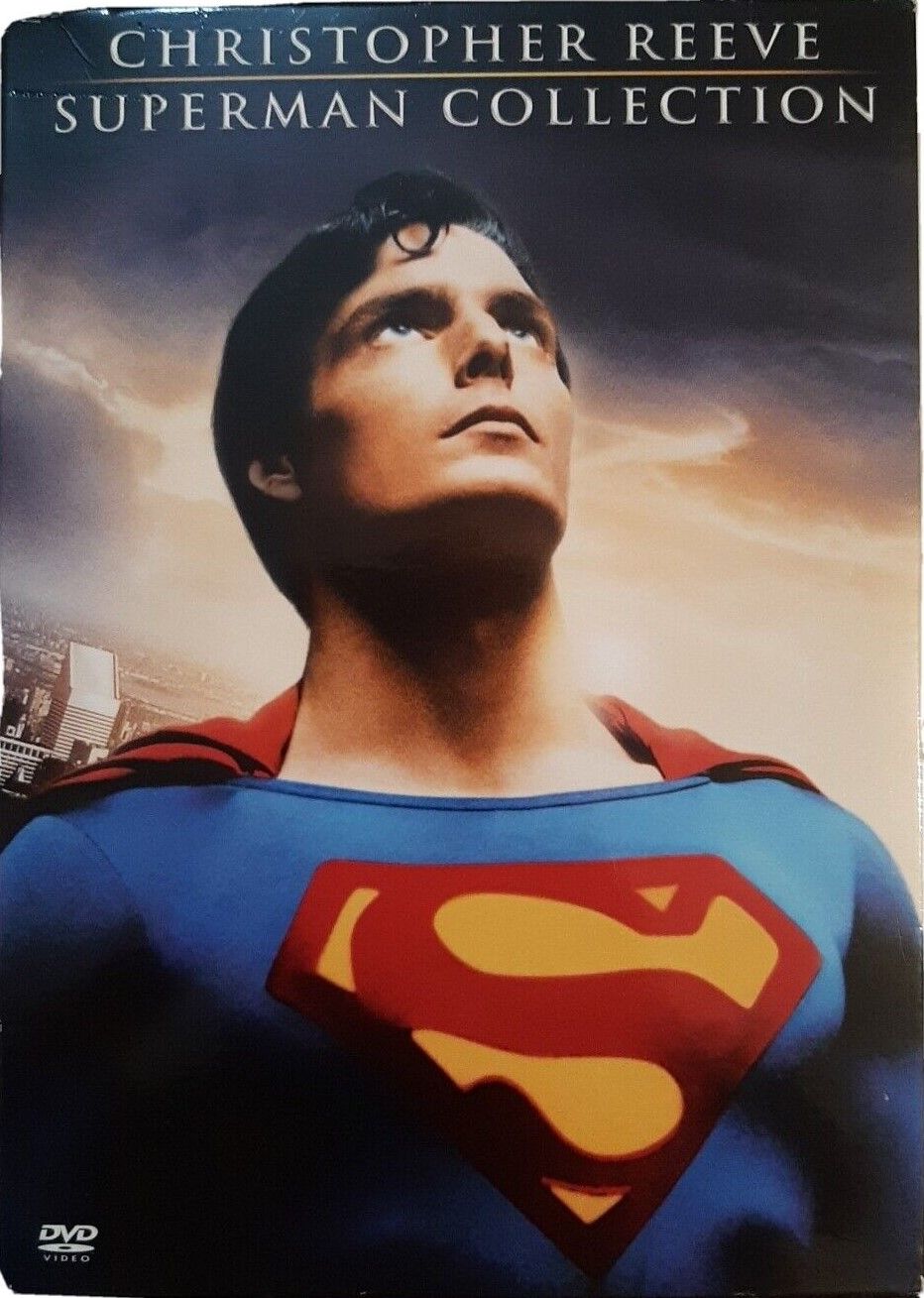 TeknoFilm - Box 9 DVD – Christopher Reeve: SUPERMAN Collection (SUPERMAN I, II, III, IV) - WARNER BROS