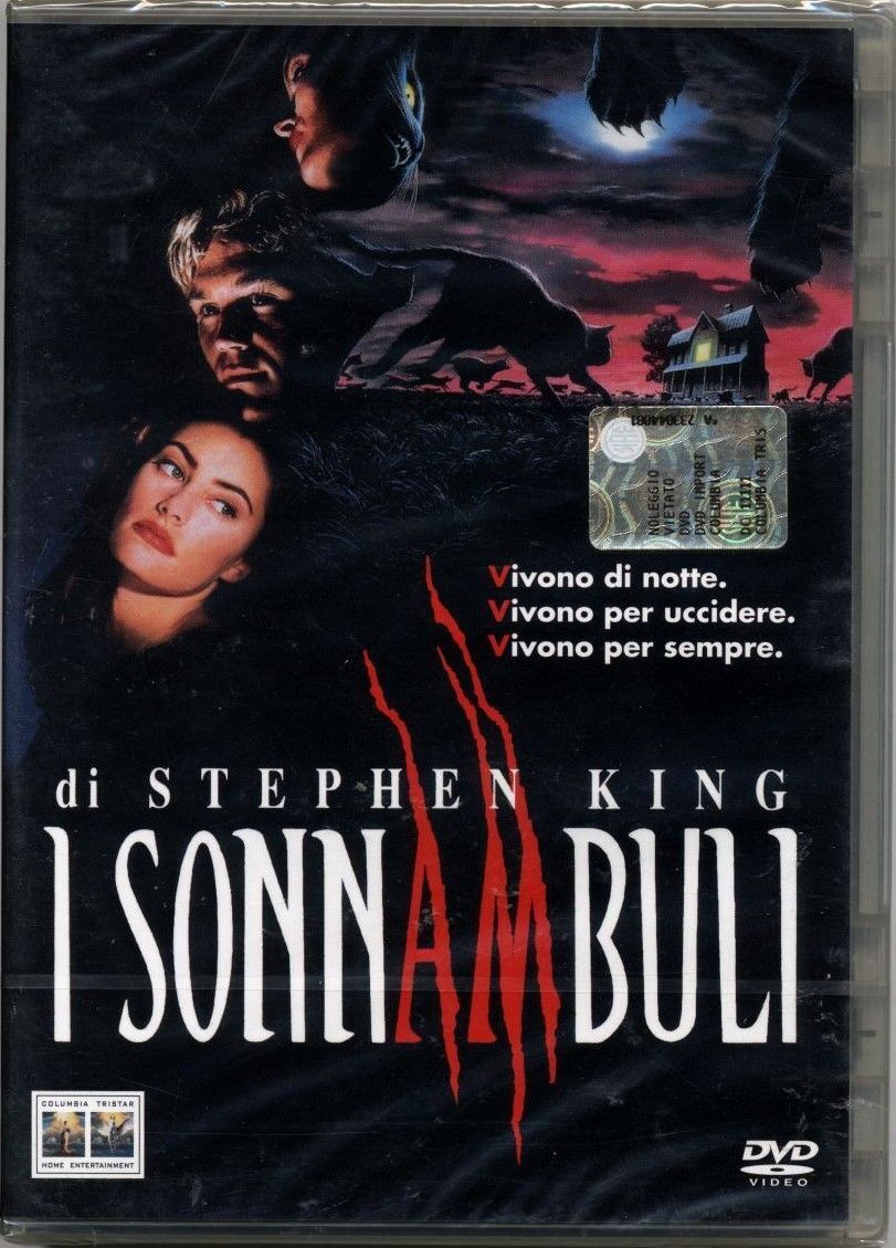 TeknoFilm - DVD –  I SONNAMBULI di Mick Garris (1992) - COLUMBIA TRISTAR