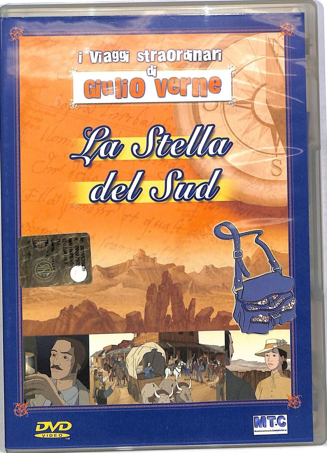 TeknoFilm - DVD – I viaggi di Giulio Verne: LA STELLA DEL SUD di Armando Ferreira (1998) - MTC