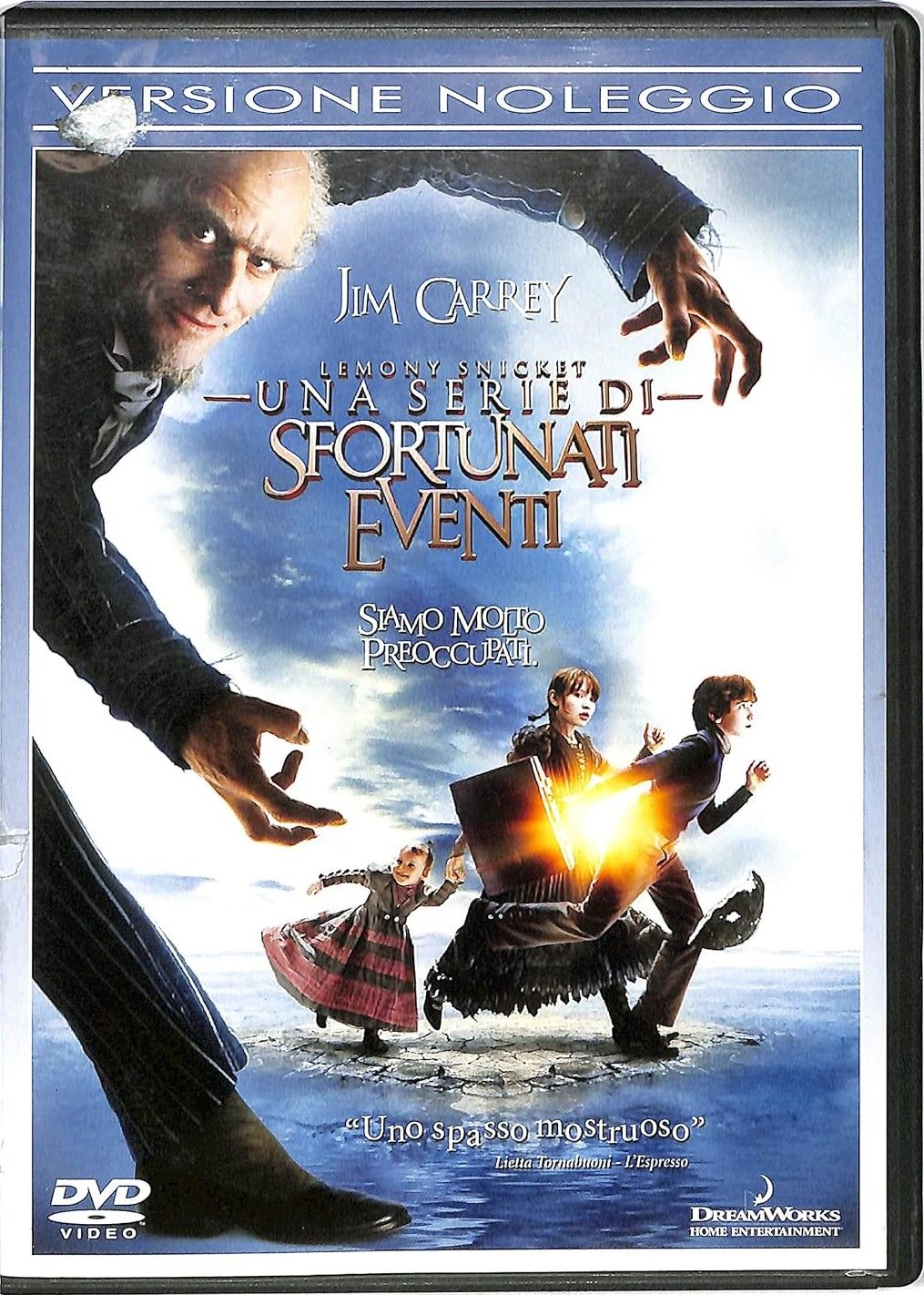 TeknoFilm - DVD - LEMONY SNICKET - UNA SERIE DI SFORTUNATI EVENTI (Versione noleggio) di Brad Silberling (2004) - PARAMOUNT
